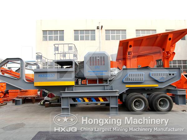 mobile crushing station