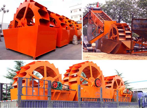 sand washing machine